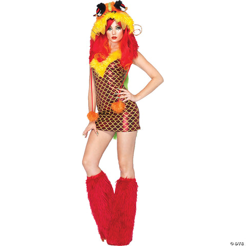 Women's Emperial Dragon Costume | Horror-Shop.com