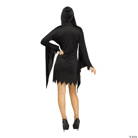 Adults Ghost Face Glamour Costume - Medium/Large | Horror-Shop.com