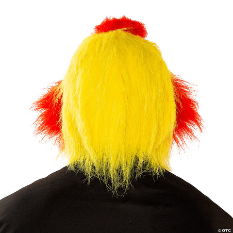 Moving Mouth Red Yellow LED Clown Mask Costume Accessory | Horror-Shop.com
