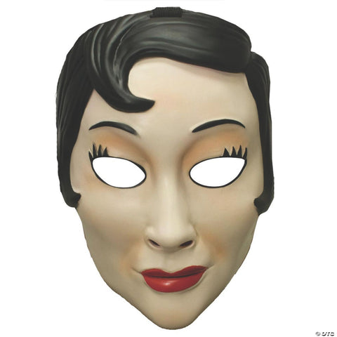 Emo Girl Plastic Mask