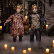 3-ft-animated-light-up-apocalypse-twins-with-stuffed-bear-halloween-decoration