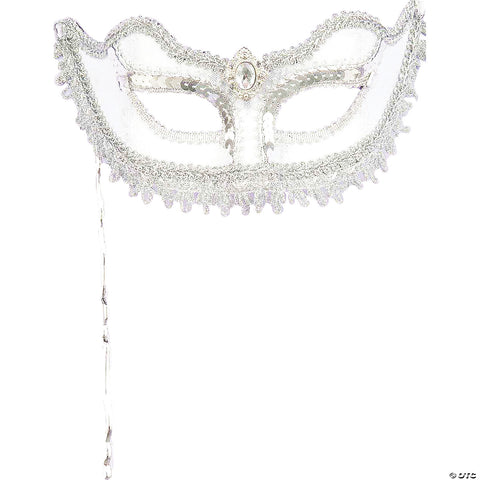 Women's Venetian Stick Mask