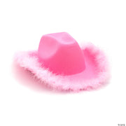 pink-cowgirl-hats-with-fuzzy-trim