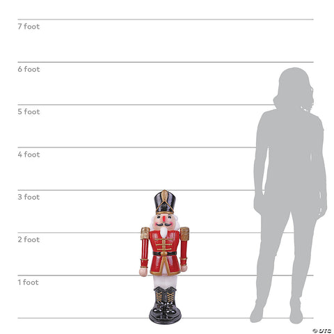 36-Inch Nutcracker Animated | Horror-Shop.com