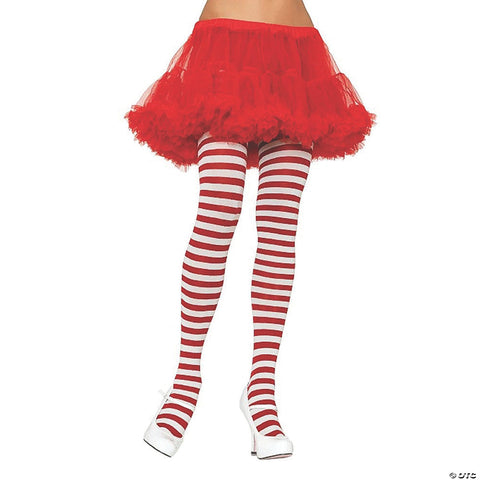 Nylon Striped Tights | Horror-Shop.com