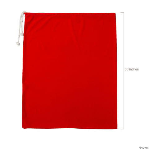 Red Velvet Santa Toy Bag | Horror-Shop.com