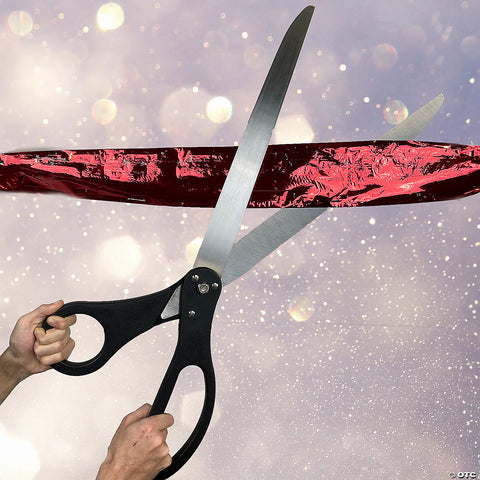 Ribbon Cutting Scissors - 30 in. | Horror-Shop.com
