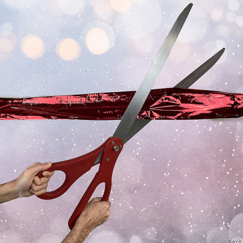Ribbon Cutting Scissors - 30 in. | Horror-Shop.com