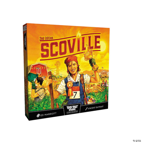 Scoville 2nd Edition Classic Collection Board Game for 1 to 6 Players | Horror-Shop.com