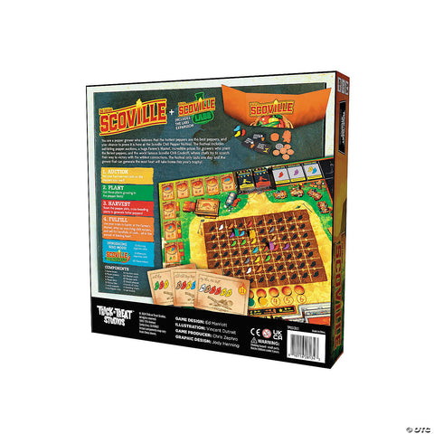 Scoville 2nd Edition Classic Collection Board Game for 1 to 6 Players | Horror-Shop.com