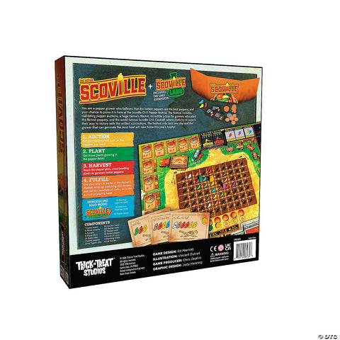 Scoville 2nd Edition Classic Collection Board Game for 1 to 6 Players | Horror-Shop.com
