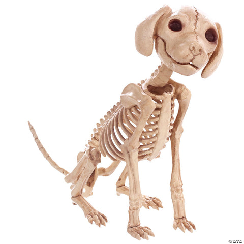 Puppy Sitting Skelebones | Horror-Shop.com