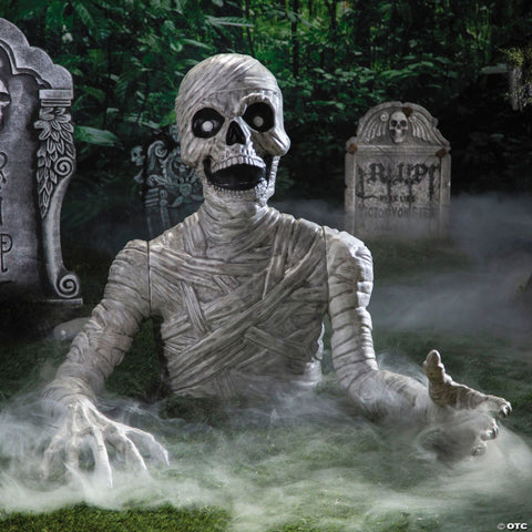 35" Groundbreaker Reaching Mummy Halloween Decoration