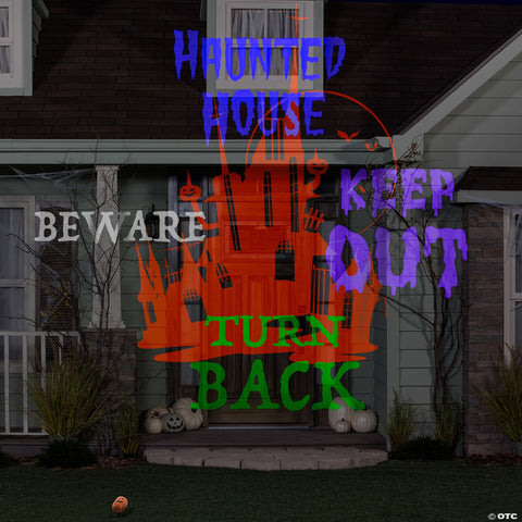 Lightshow Projection Whirl Haunted