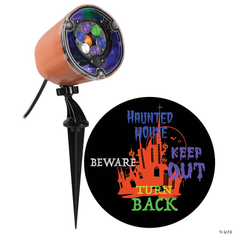 Lightshow Projection Whirl Haunted