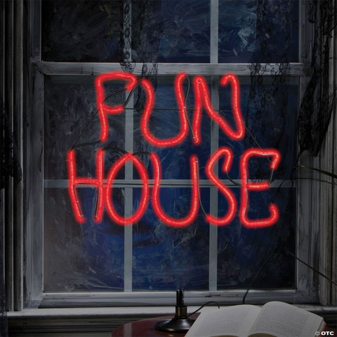 Fun House "Light Glo" LED Neon Sign