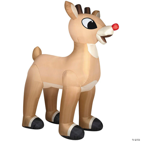 10 Ft. Airblown® Inflatable Standing Rudolph the Red-Nosed Reindeer® Christmas Outdoor Yard Decoration