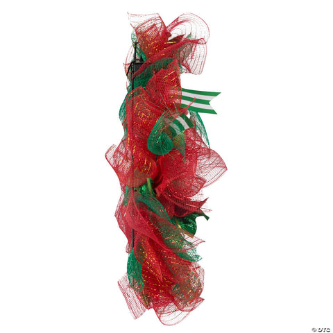 22" EmoteGlow™ Dr. Seuss™ The Grinch Musical Wreath Lighted Christmas Decoration