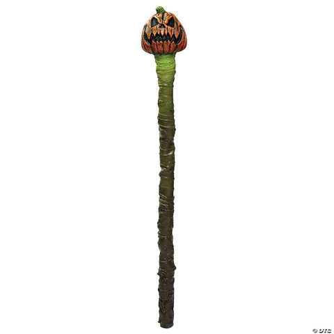 Staff with Jack-O'-Lantern Head