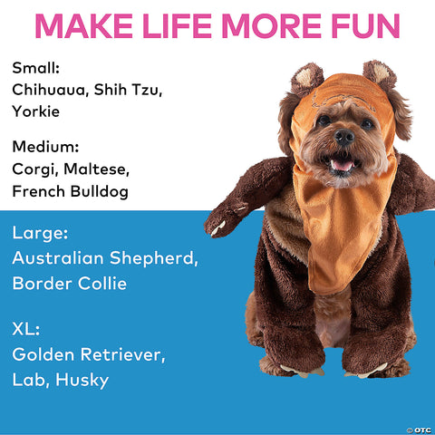Ewok™ Pet Costume | Horror-Shop.com