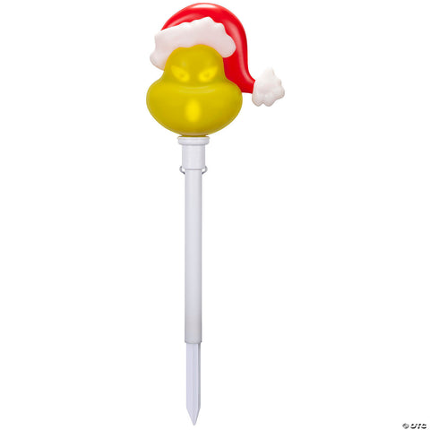 <html>22" Lightshow<sup>®</sup> EmoteGlow™ Dr. Seuss™ The Grinch Pathway Yard Stakes</html> | Horror-Shop.com