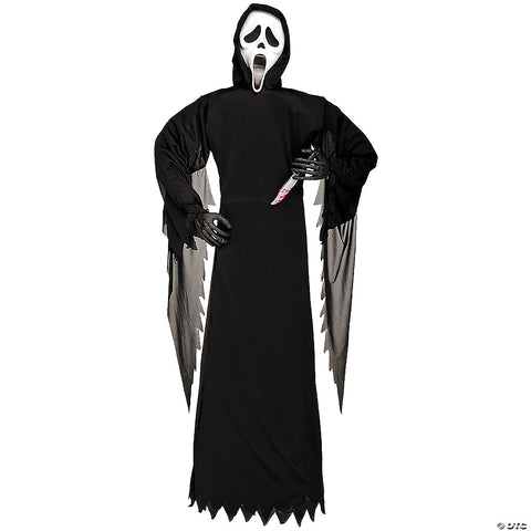 6' Ghost Face Prop with Knife | Horror-Shop.com
