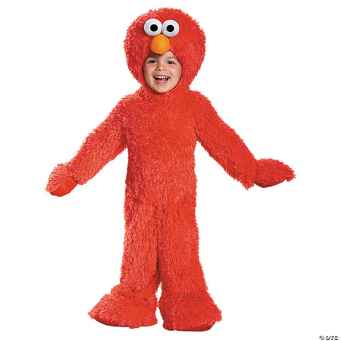 Toddler Extra Deluxe Elmo Plush Costume - Medium