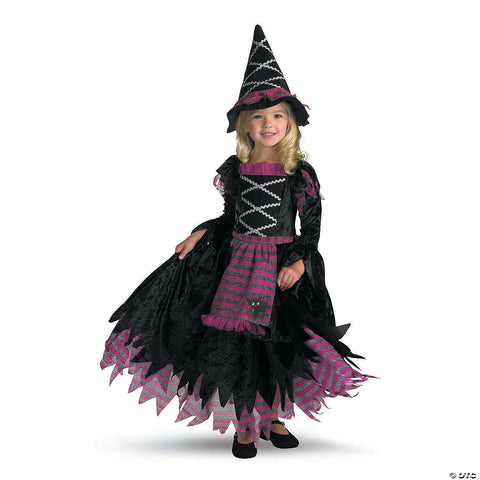 Girl's Fairy Tale Witch Deluxe Costume | Horror-Shop.com