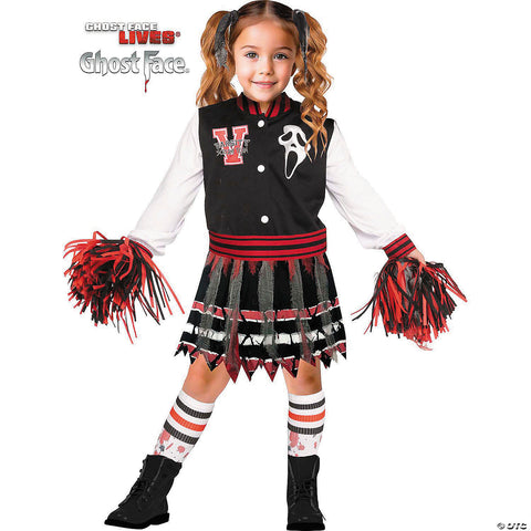 Toddler Scream™ Scream for the Team Cheerleader Costume - Extra Large 4-6 | Horror-Shop.com
