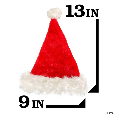 Toddlers Deluxe Plush Santa Hat | Horror-Shop.com