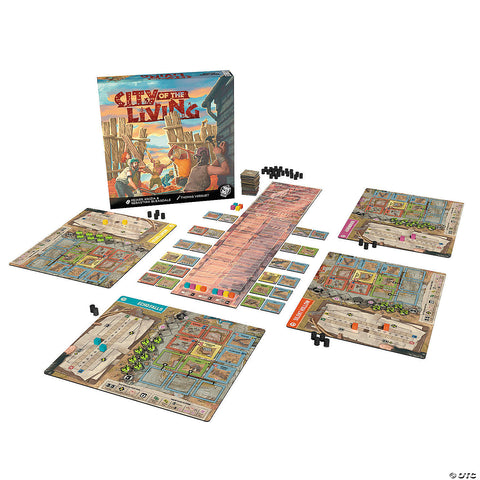 Trick or Treat Studios City of the Living Zombie-Themed Game for 2 to 4 Players | Horror-Shop.com