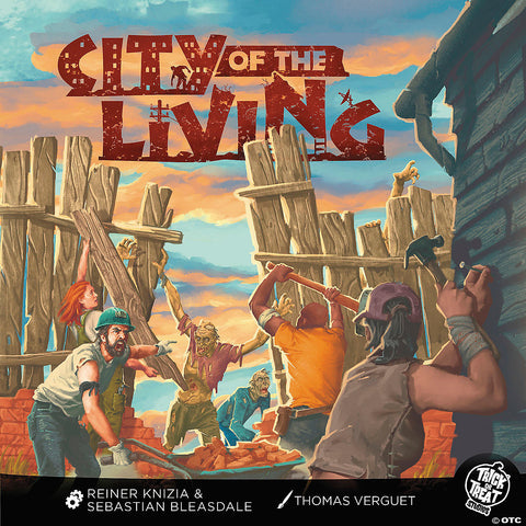 Trick or Treat Studios City of the Living Zombie-Themed Game for 2 to 4 Players | Horror-Shop.com