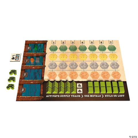 Trick or Treat Studios Gold West Wild West-Themed Board Game for 2 to 4 Players | Horror-Shop.com