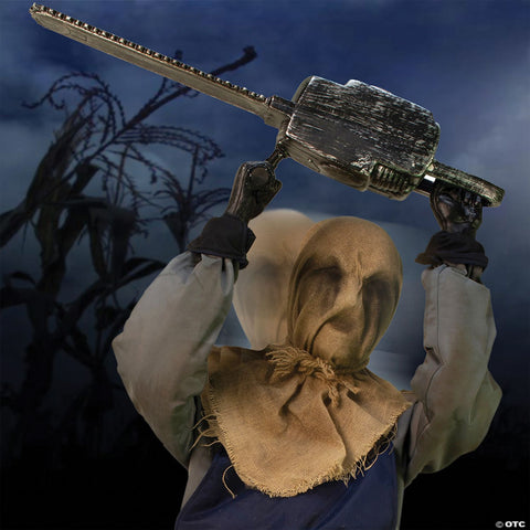 45" Chainsaw Greeter Animated Prop