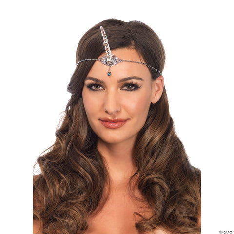 Silver Unicorn Horn Headpiece