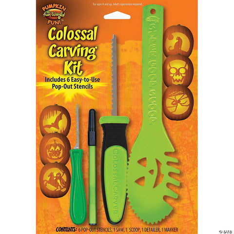 10-Piece Ultimate Pumpkin Carving Set | Horror-Shop.com