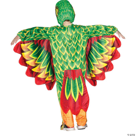 Toddler Green Parrot Printed