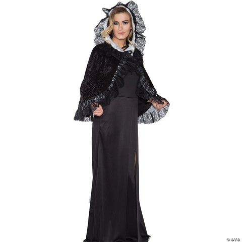 Gray Lace Capelet