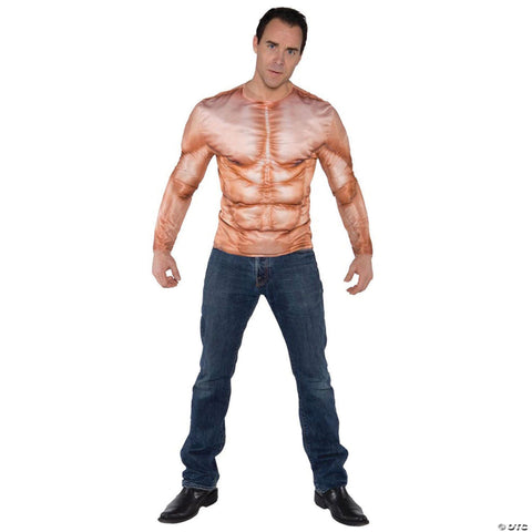 Photo-Real Muscles Padded Shirt