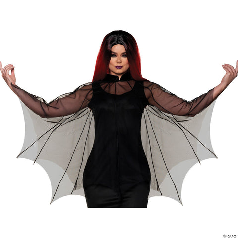 Spider Web Sheer Poncho One Size