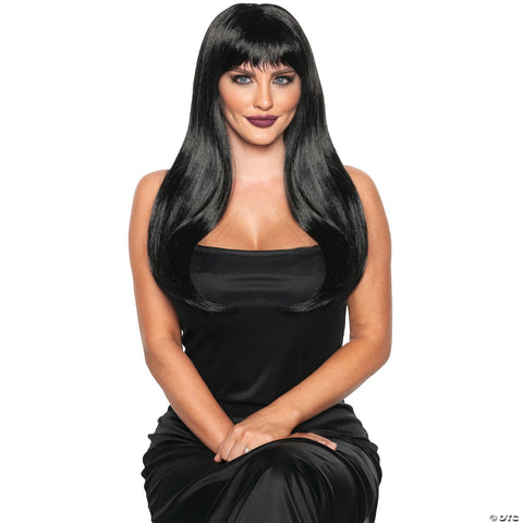 Flirty Black Wig