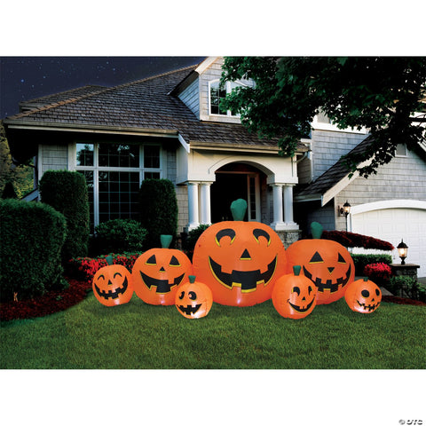 Pumpkin Patch 8.5' Long Inflatable
