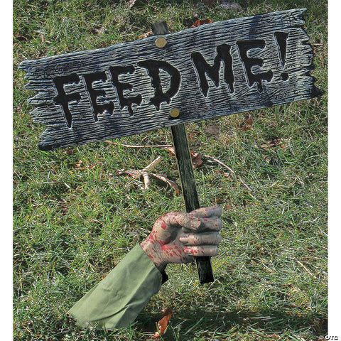 Feed Me Warning From Below! | Horror-Shop.com