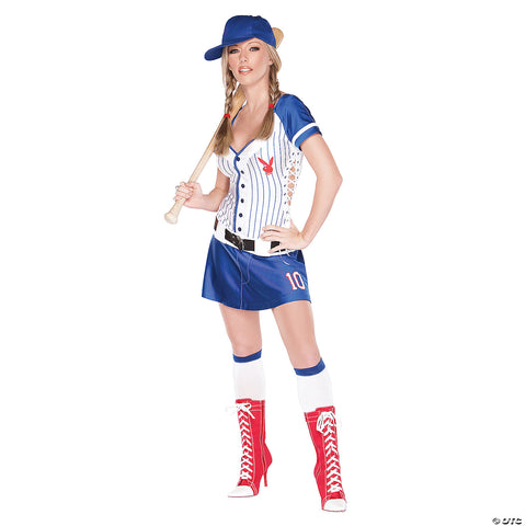Women's Playboy Homerun Hottie Costume | Horror-Shop.com