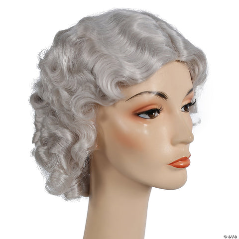 1930s Fingerwave Fluff Wig | Horror-Shop.com