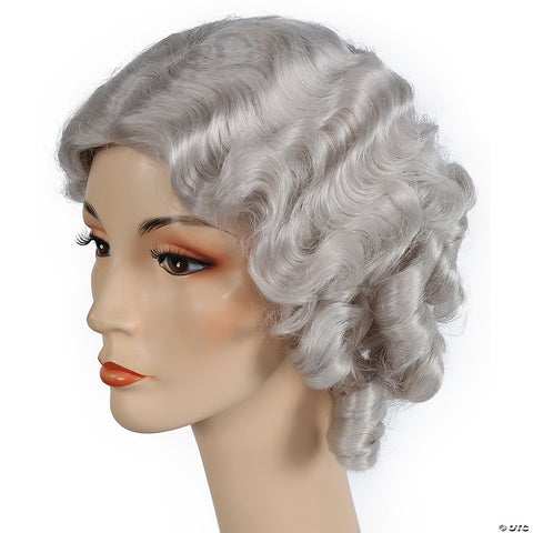 1930s Fingerwave Fluff Wig | Horror-Shop.com