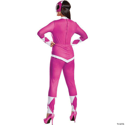 Women's Pink Ranger Deluxe Costume - Mighty Morphin | Horror-Shop.com