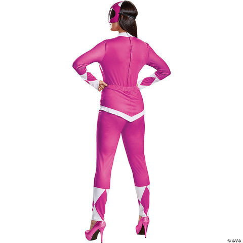 Women's Pink Ranger Deluxe Costume - Mighty Morphin | Horror-Shop.com