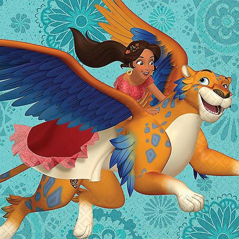 6.5" Elena of Avalor Lunch Napkins - Pack of 16