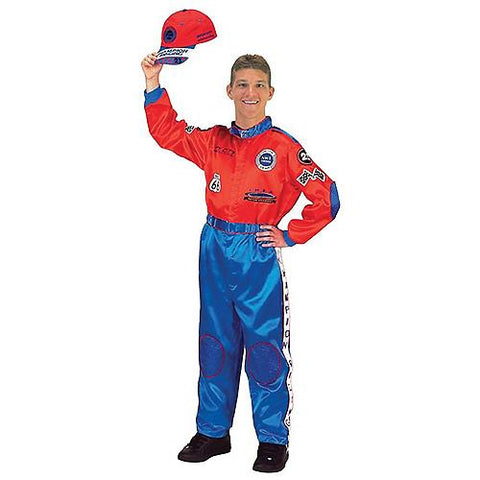 Men's Red & Blue Racing Suit